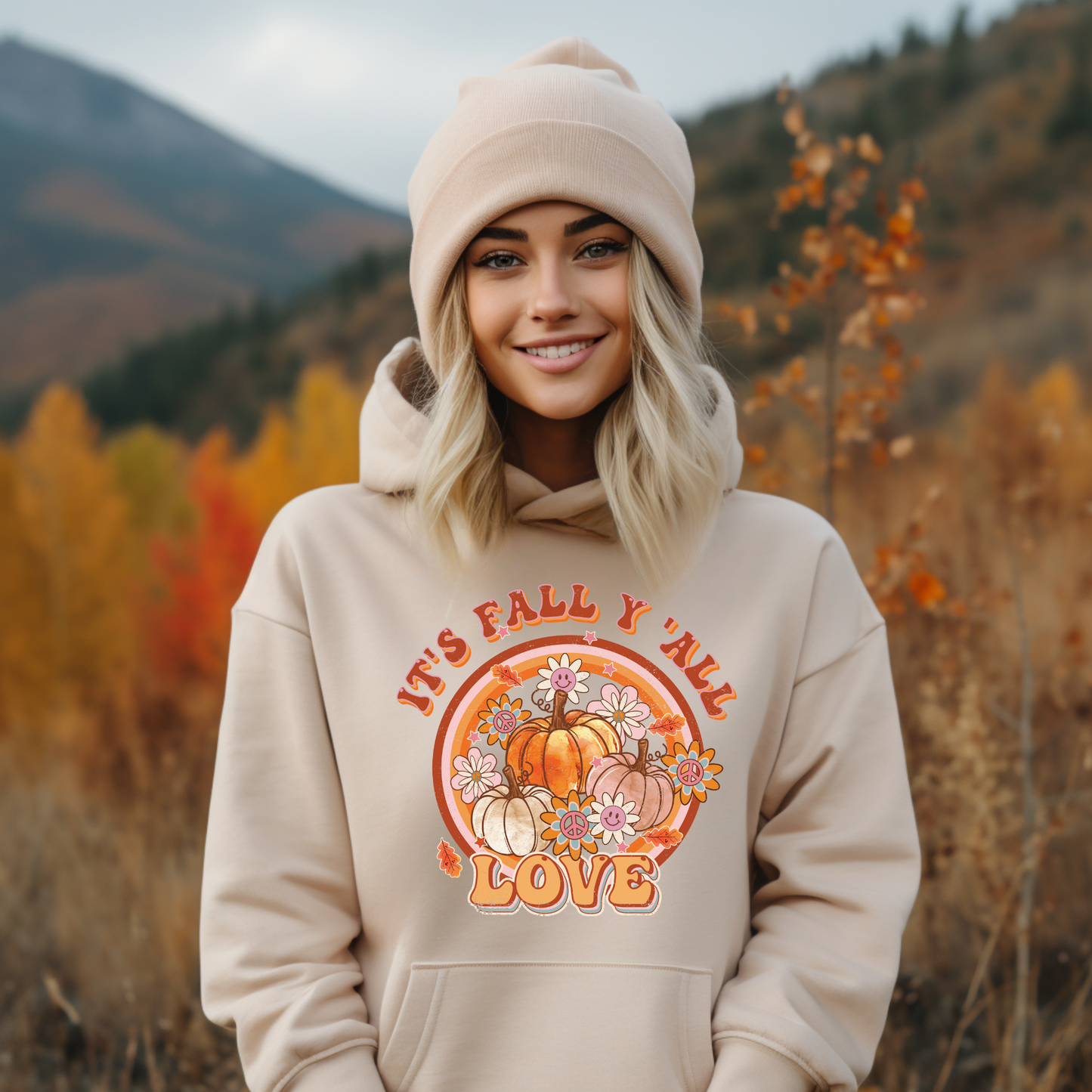 Hoodie Sweatshirt-  It's fall ya all....LOVE