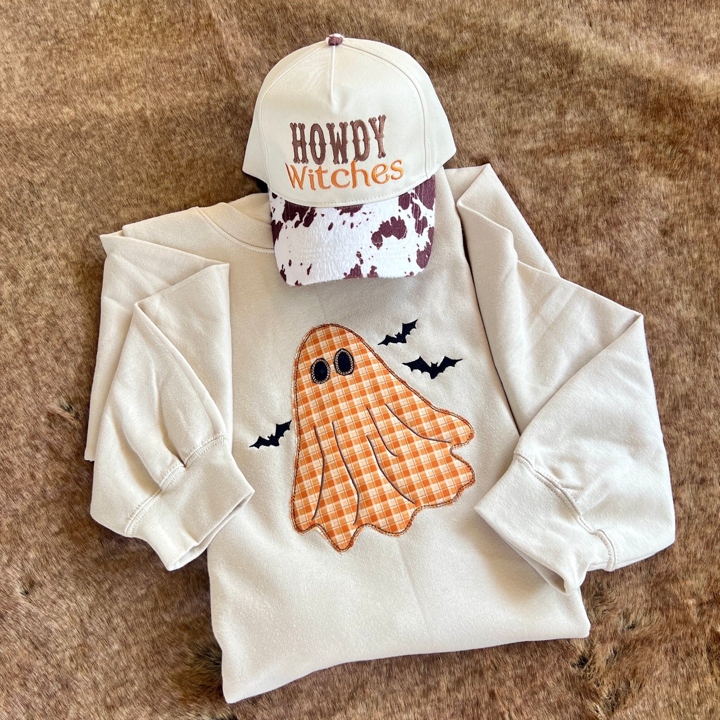 Embroidered Hats- Howdy Witches