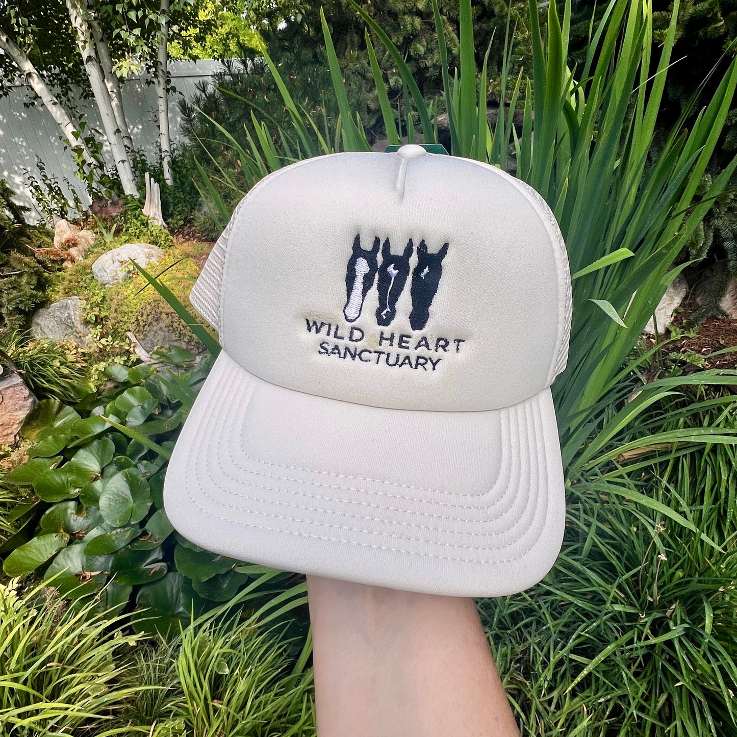 Embroidered Hats- Wild Heart Sanctuary Embroidered logo