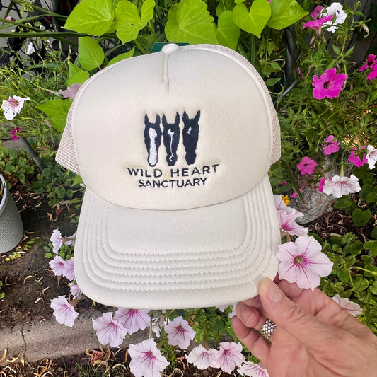 Embroidered Hats- Wild Heart Sanctuary Embroidered logo