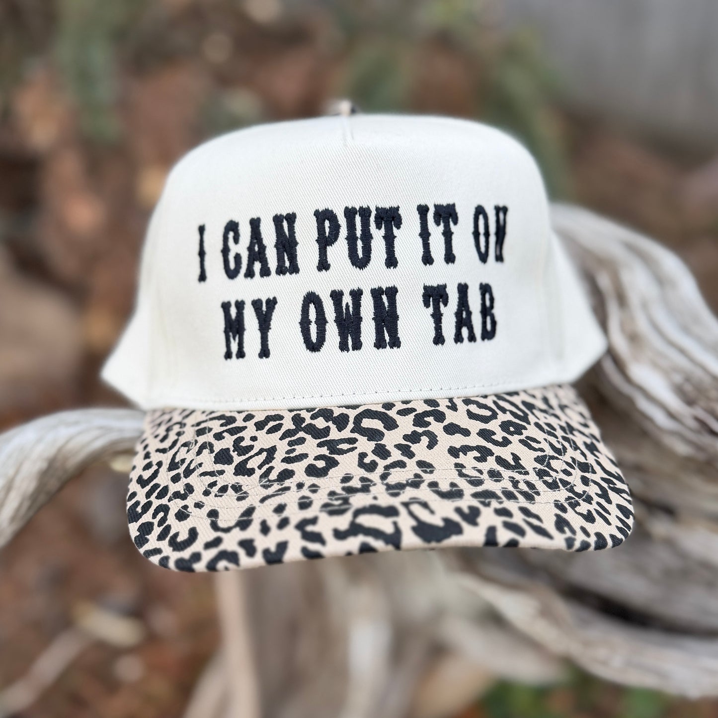 Embroidered Hats- Put it on my own tab