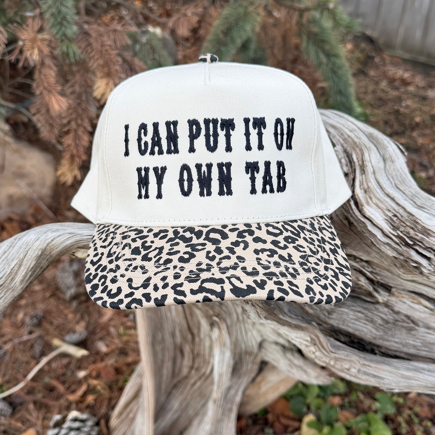 Embroidered Hats- Put it on my own tab