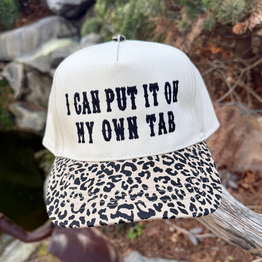 Embroidered Hats- Put it on my own tab