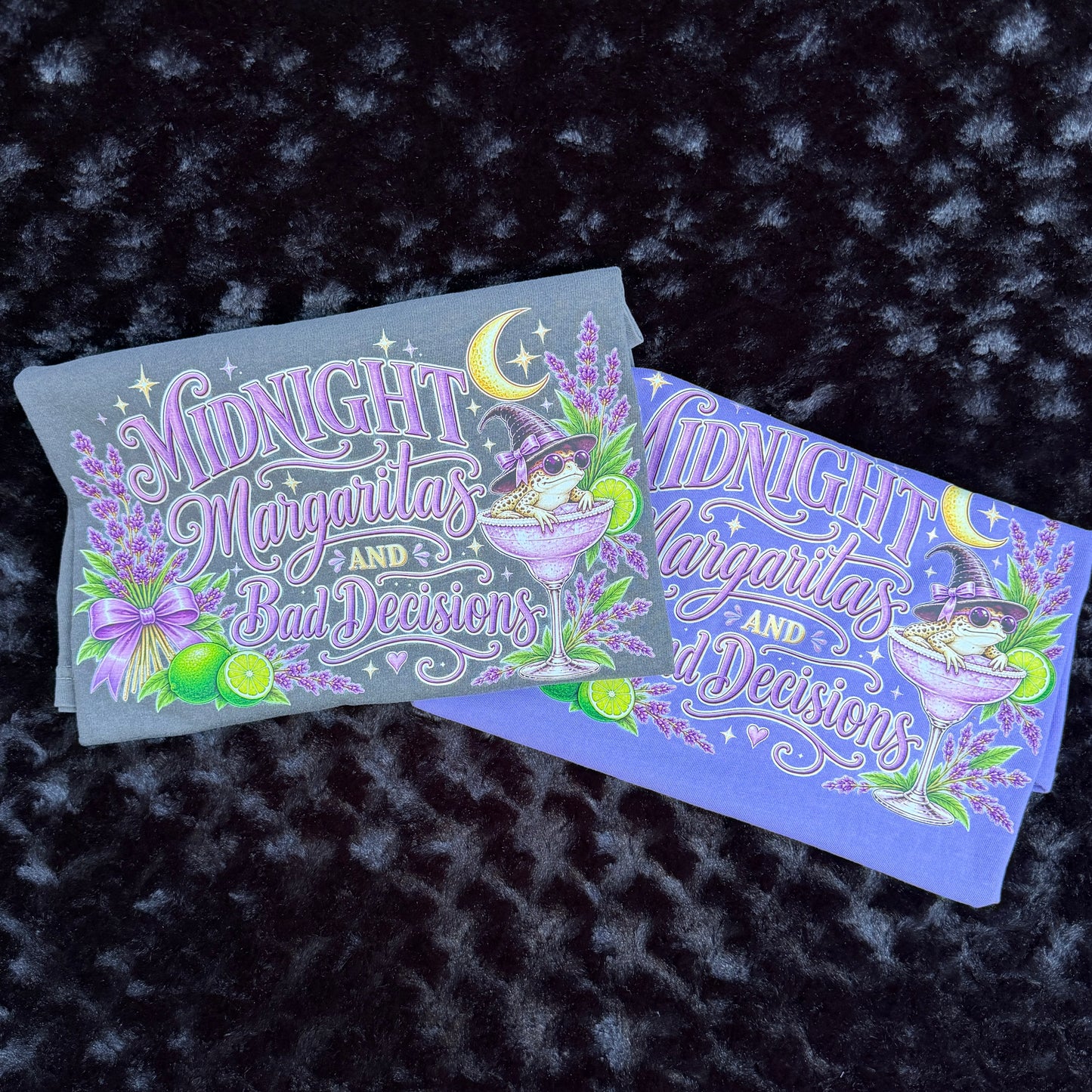 Comfort Colors shirt - Midnight Margarita's & Bad Decisions