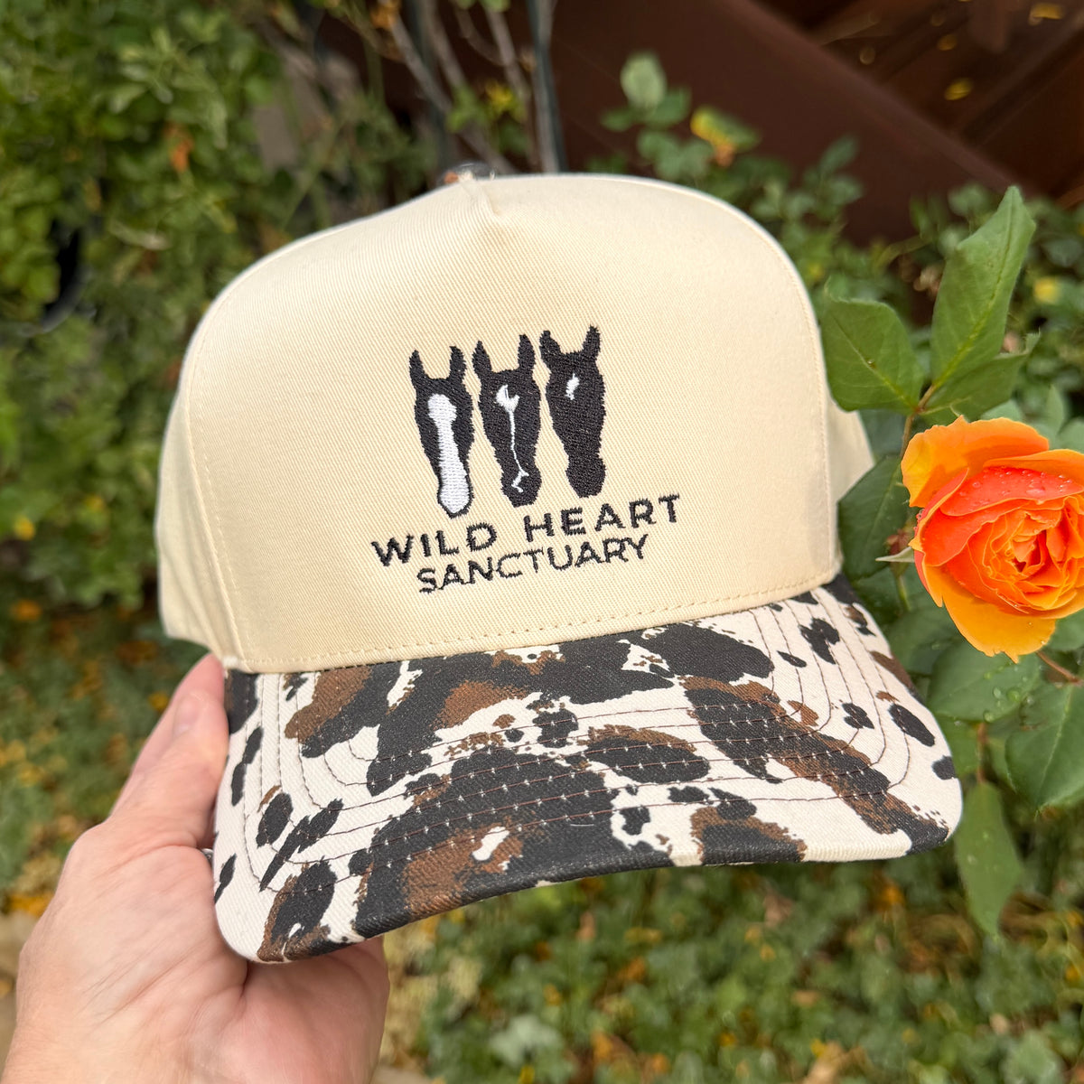 Embroidered Hats- Wild Heart Sanctuary Vintage Animal Trucker Hat
