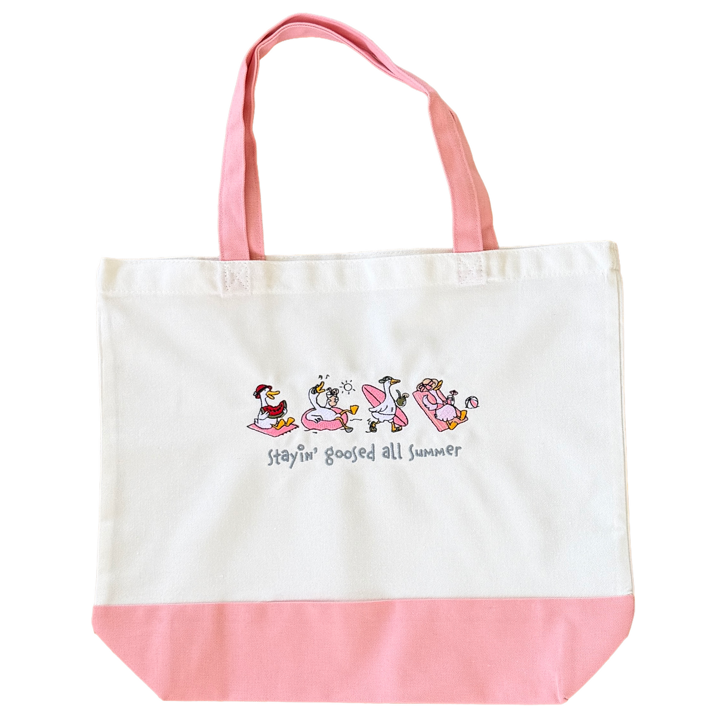 Tote Bags - Staying Goosed all Summer