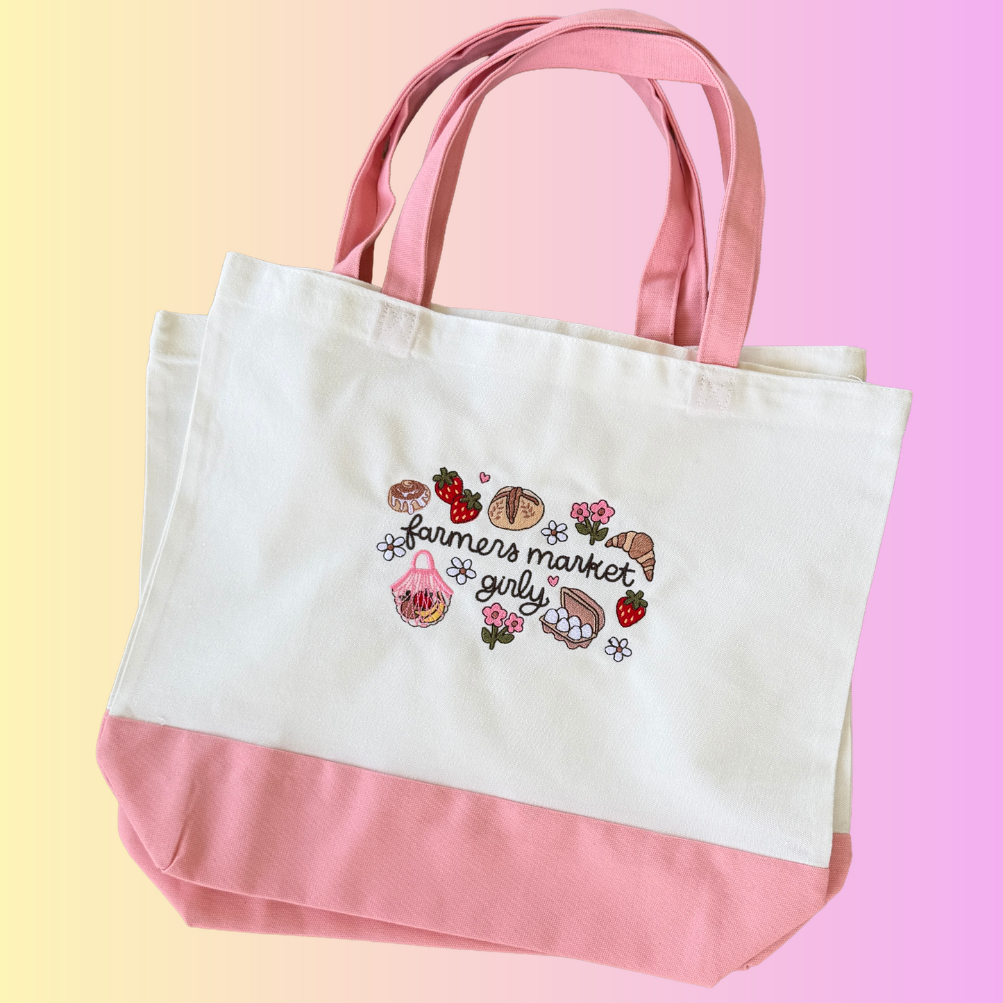 Tote Bags - Farmer Market Girlie