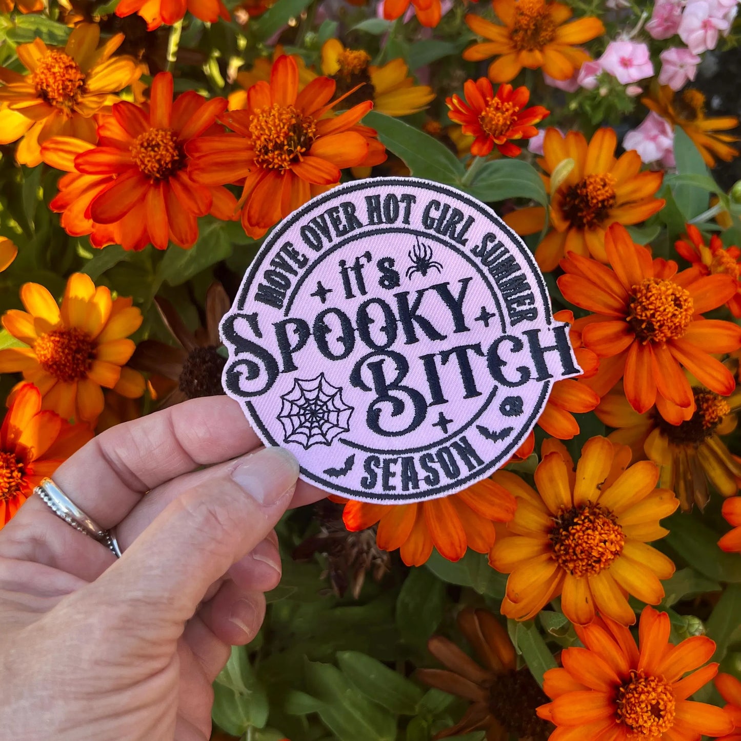 Embroidered Patches - Move over Hot Girl Summer it’s spooky bitch season