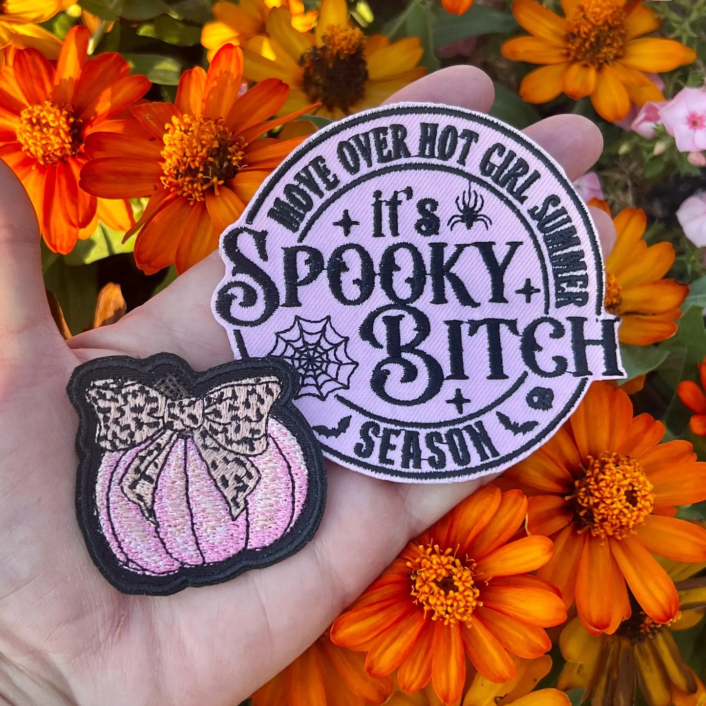 Embroidered Patches - Move over Hot Girl Summer it’s spooky bitch season