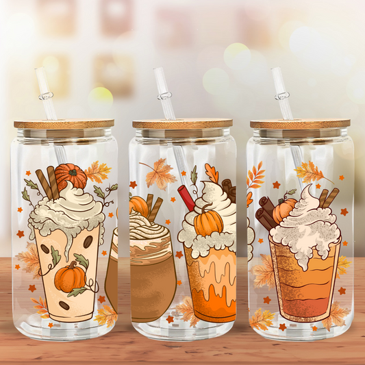 Glass Can- Pumpkin Spice Everything