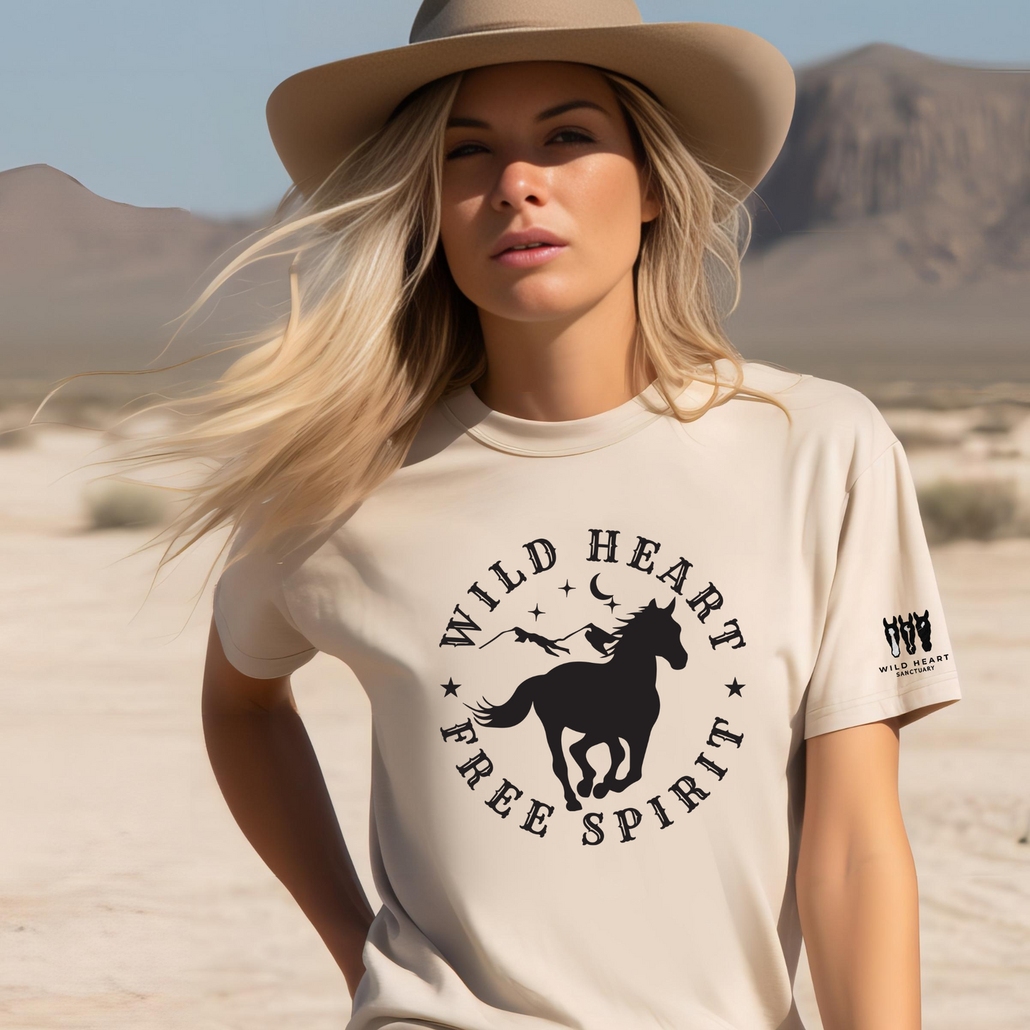 Teeshirt - Wild Heart Free Spirit