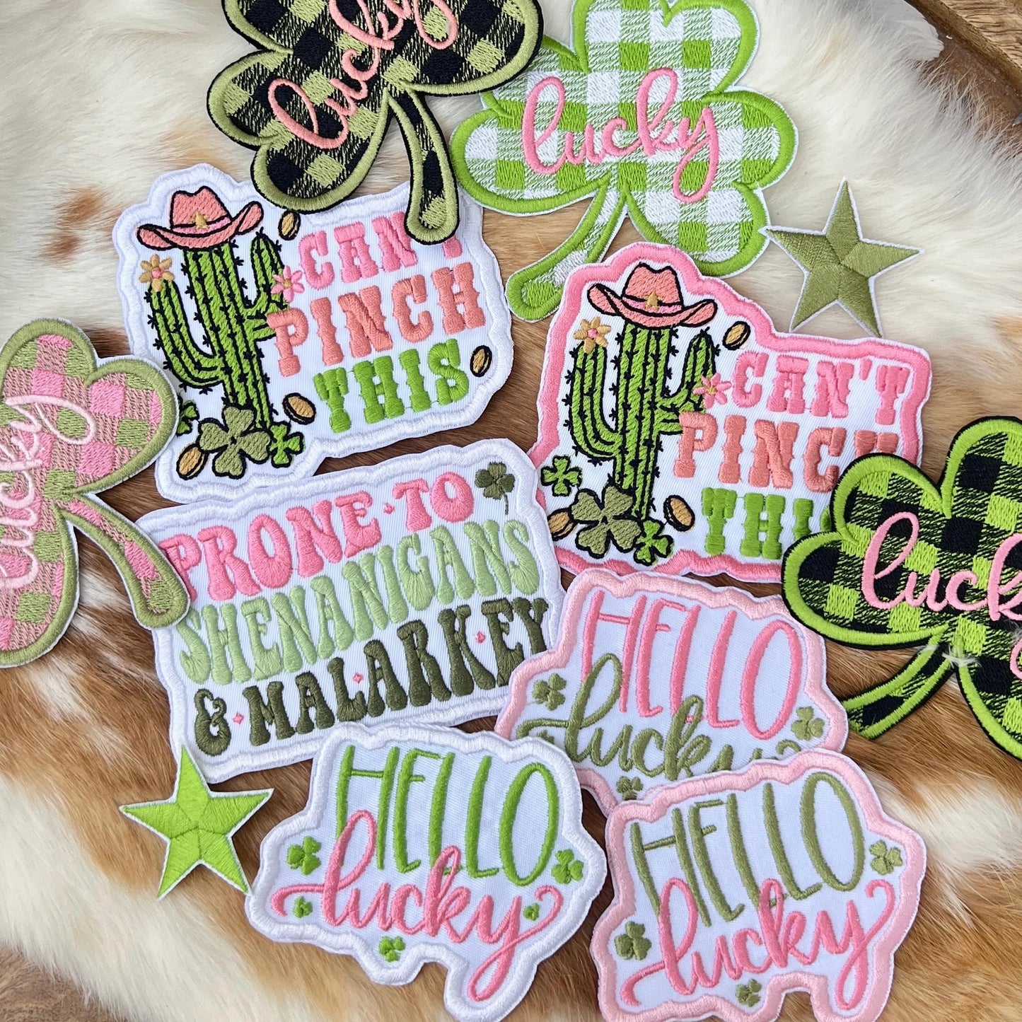 Embroidered Patches - Can't Pinch this