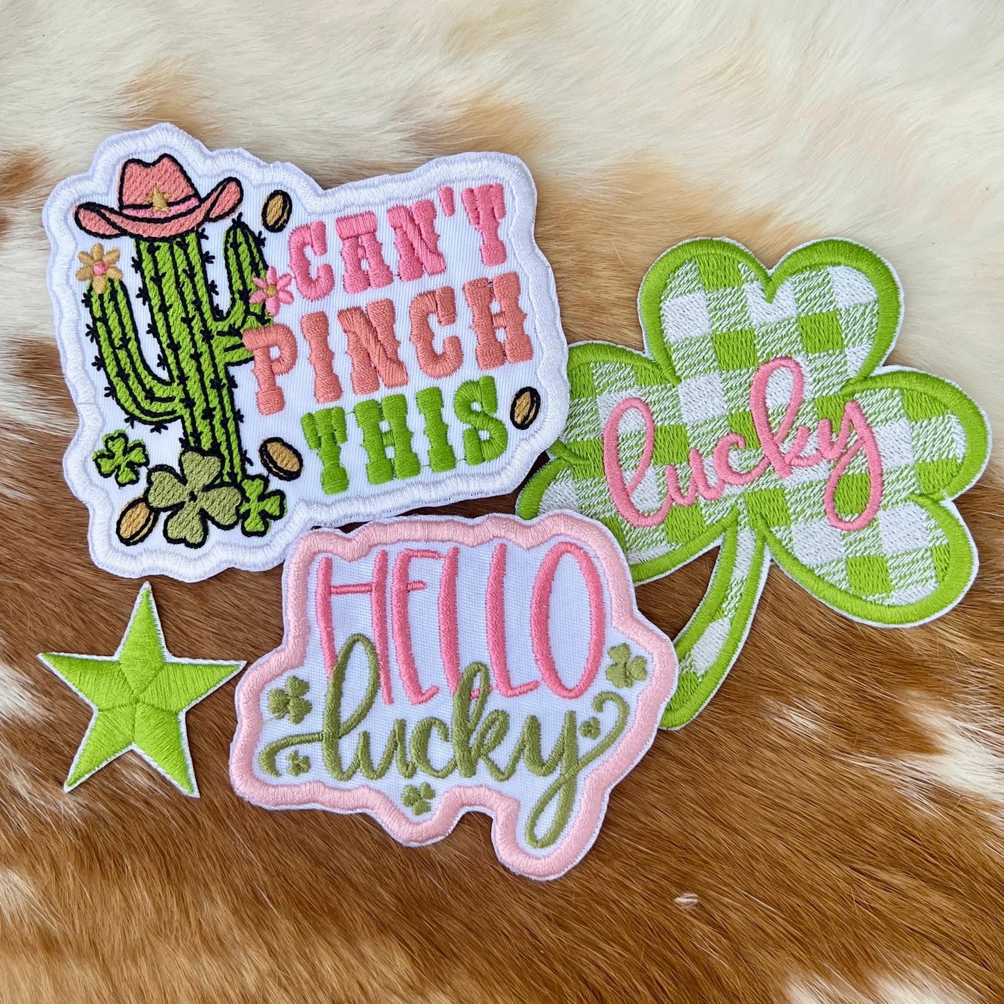 Embroidered Patches - Can't Pinch this