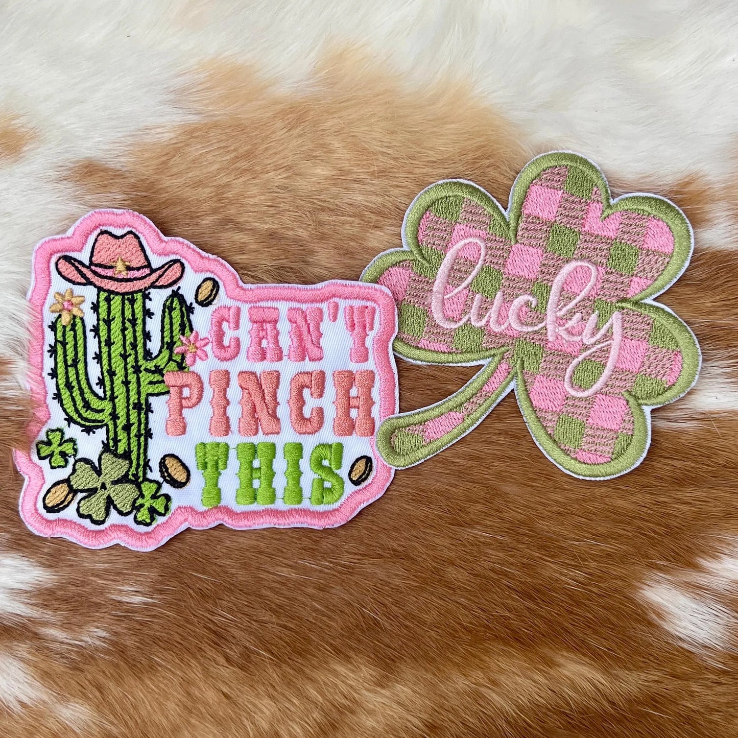 Embroidered Patches - Can't Pinch this