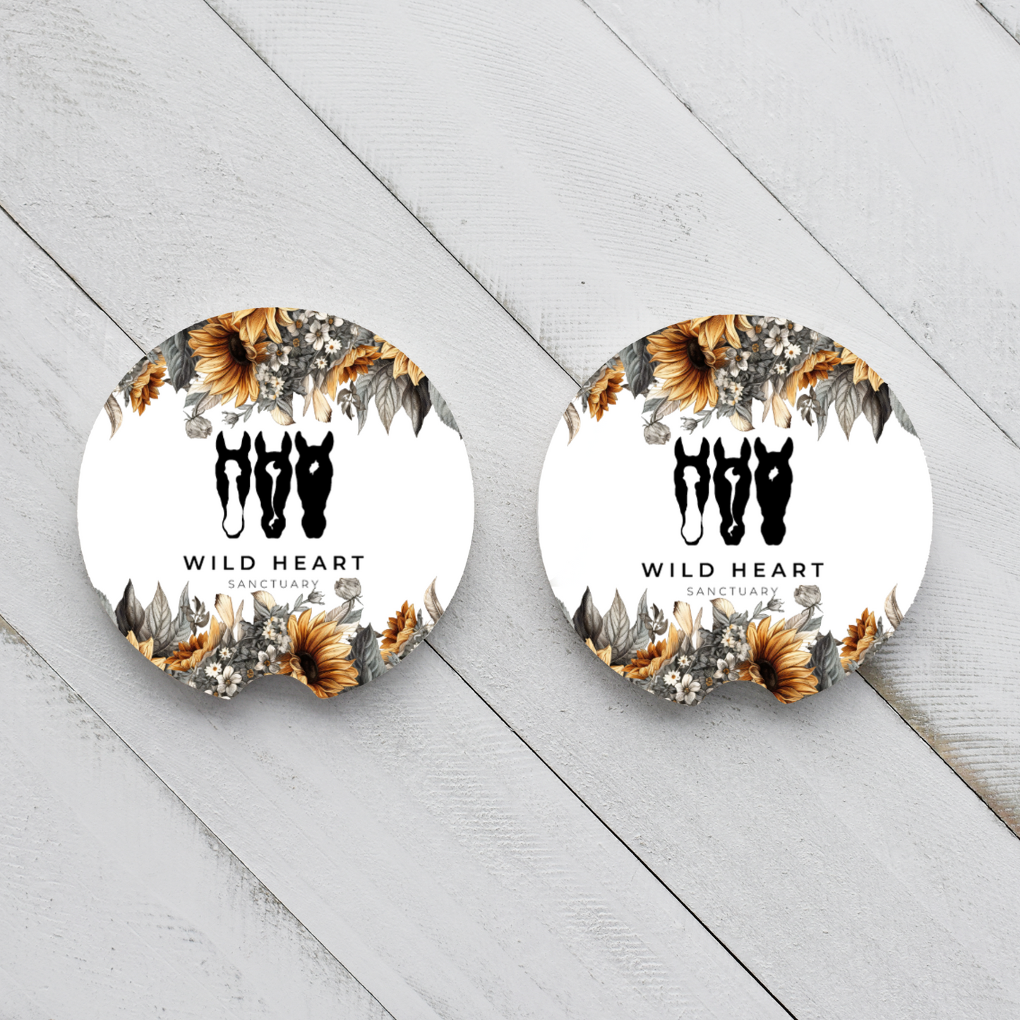 Car Coasters - Wild Ones -Wild Heart Sanctuary