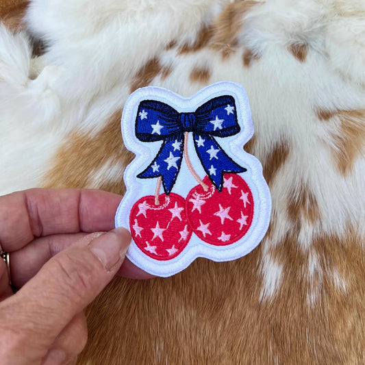 Embroidered Patches - American Cherry