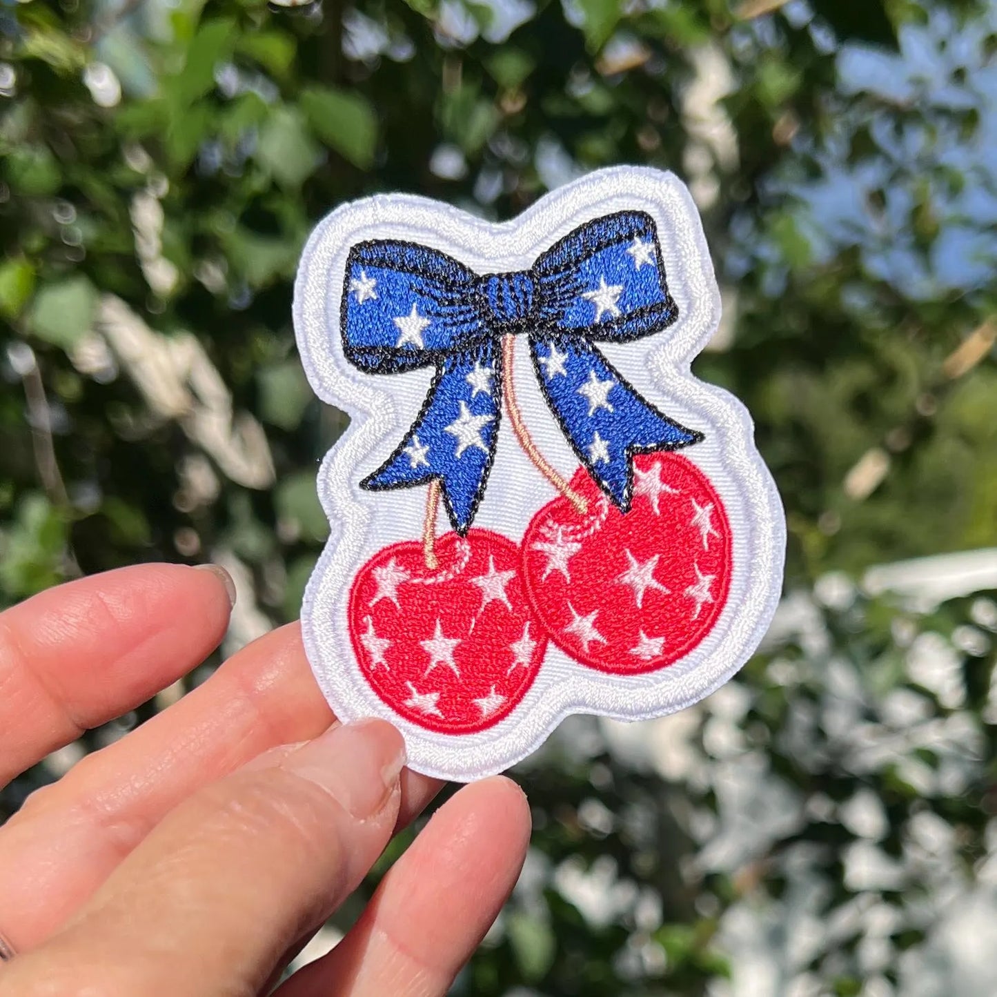 Embroidered Patches - American Cherry