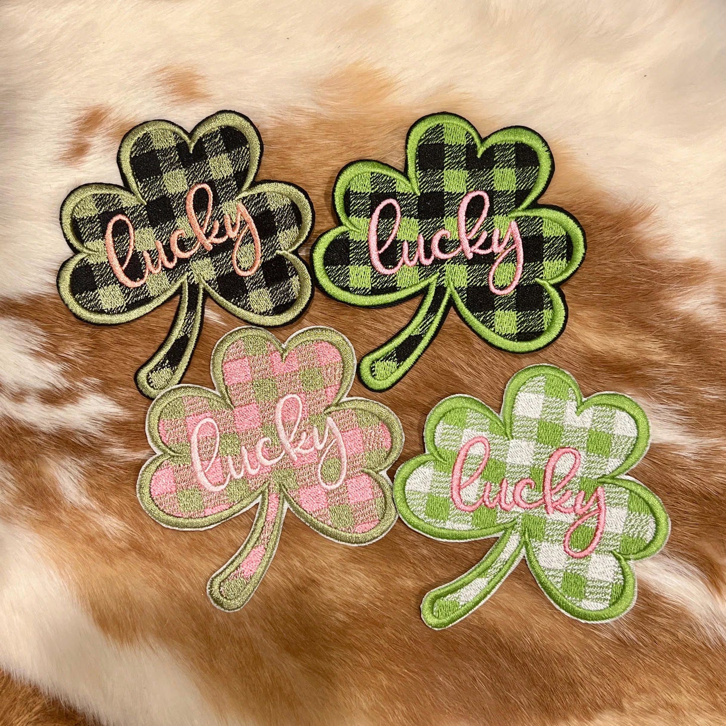 Embroidered Patches - Lucky Clover