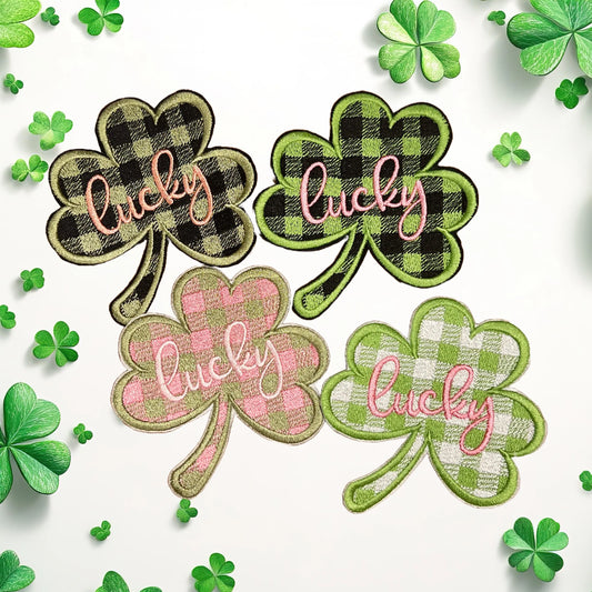 Embroidered Patches - Lucky Clover