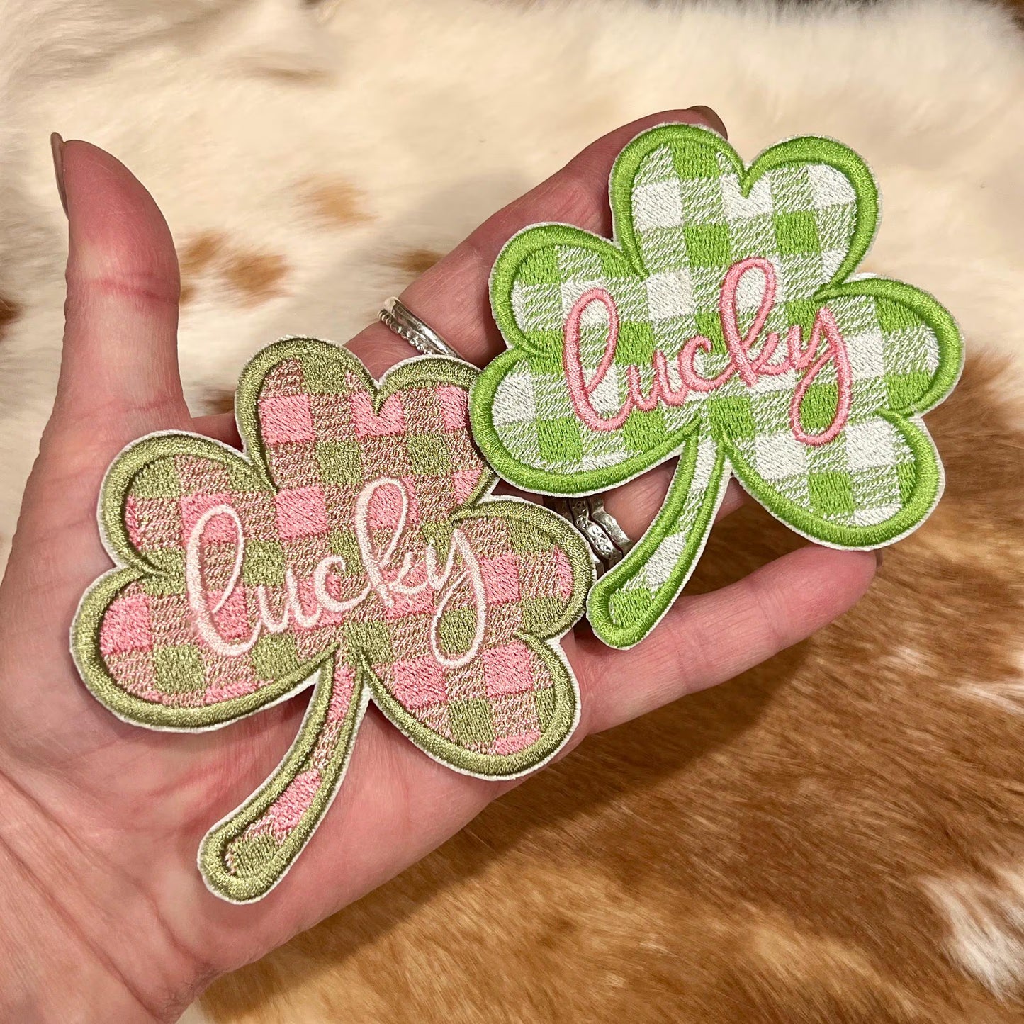 Embroidered Patches - Lucky Clover