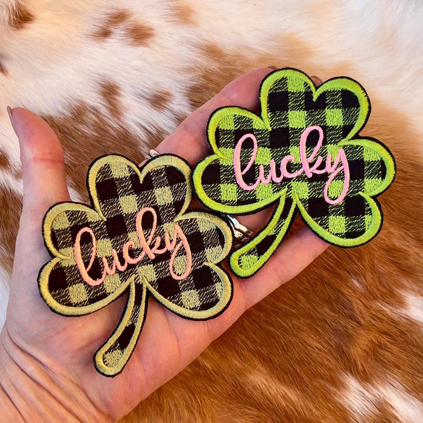 Embroidered Patches - Lucky Clover