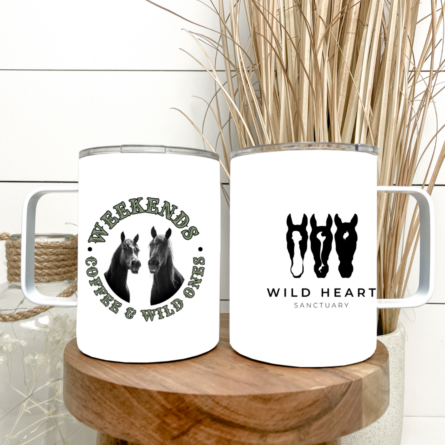 Coffee Cup - Wild Heart Sanctuary - Weekends, Coffee & Wild ones