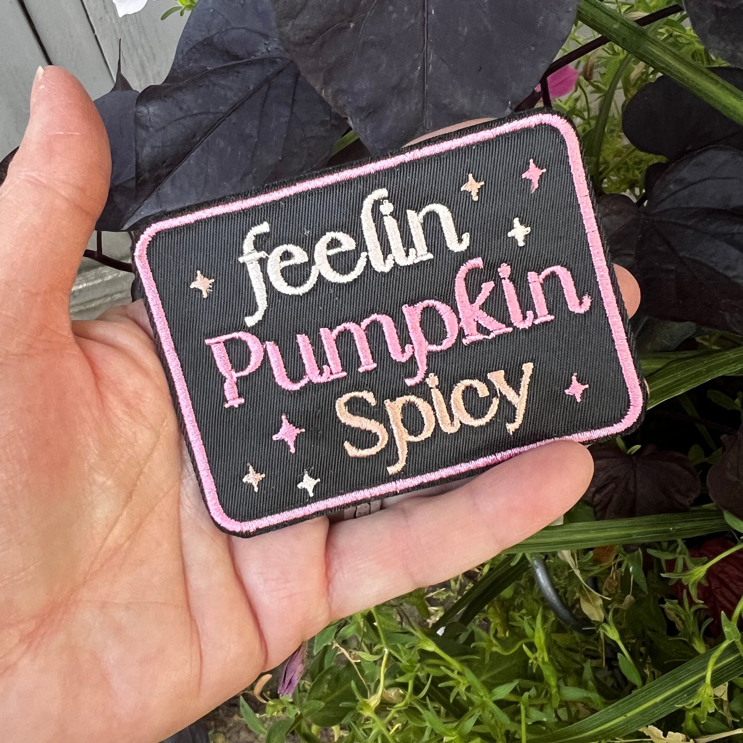 Embroidered Patches - Fellin Pumpkin Spicy