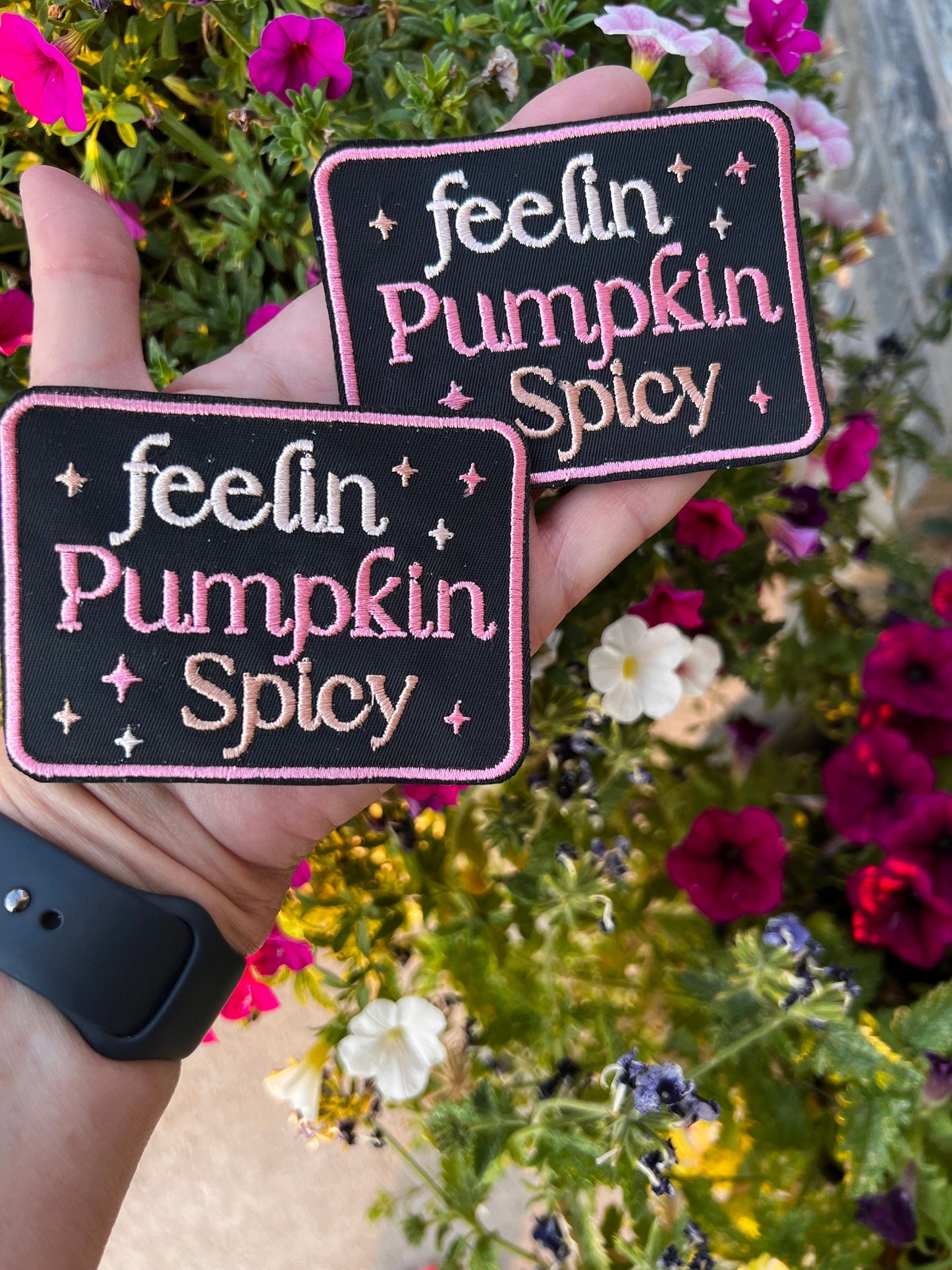 Embroidered Patches - Fellin Pumpkin Spicy