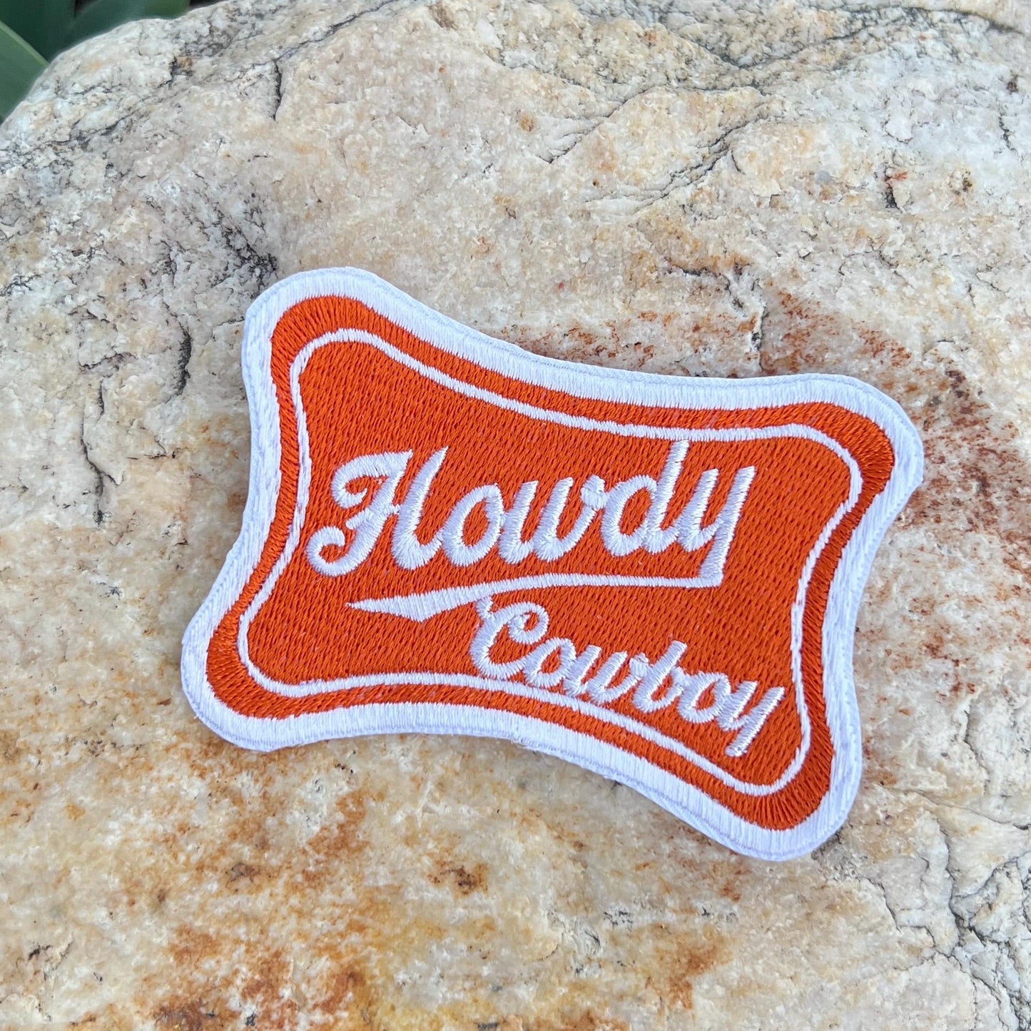Embroidered Patches - Howdy Cowboy