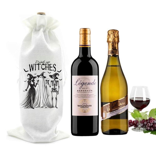 Gifts - Wine Bag Drink up Witches