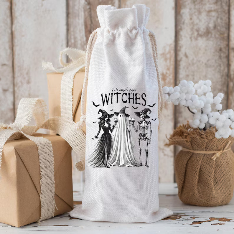 Gifts - Wine Bag Drink up Witches