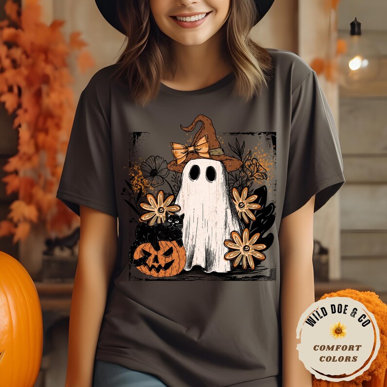 Comfort Colors shirt - Vintage Ghost