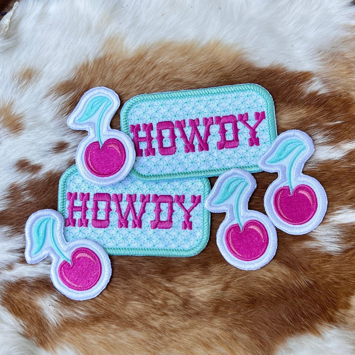 Embroidered Patches - Cherry