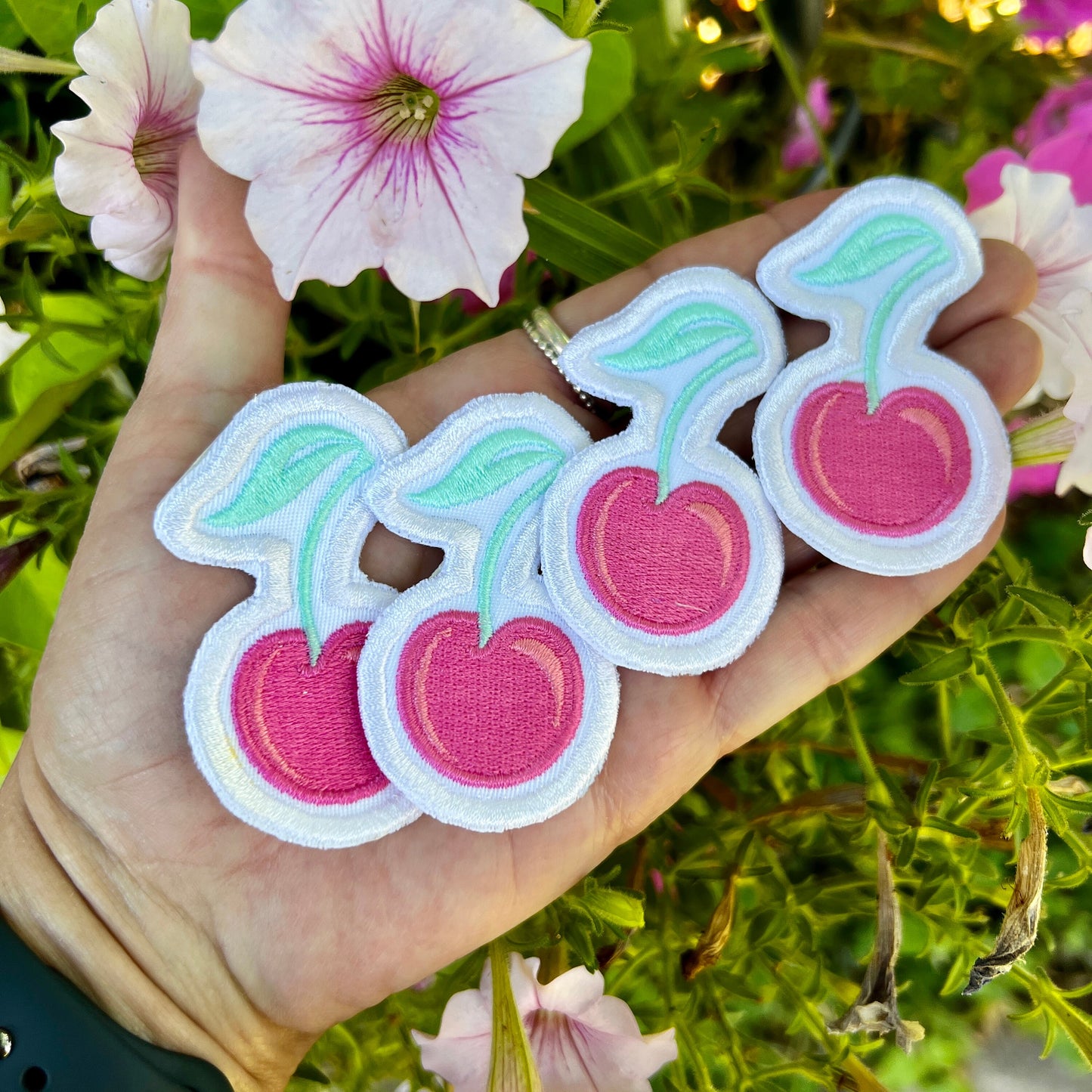 Embroidered Patches - Cherry