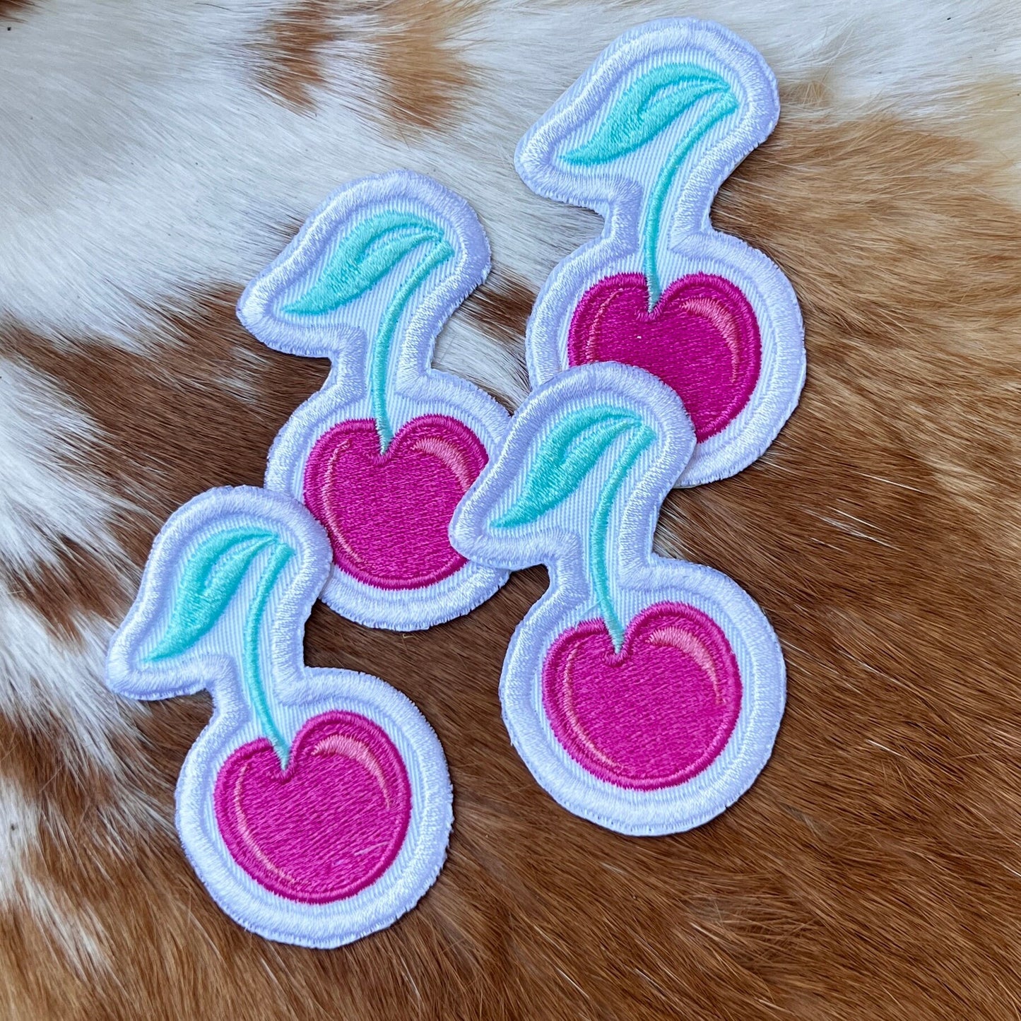 Embroidered Patches - Cherry