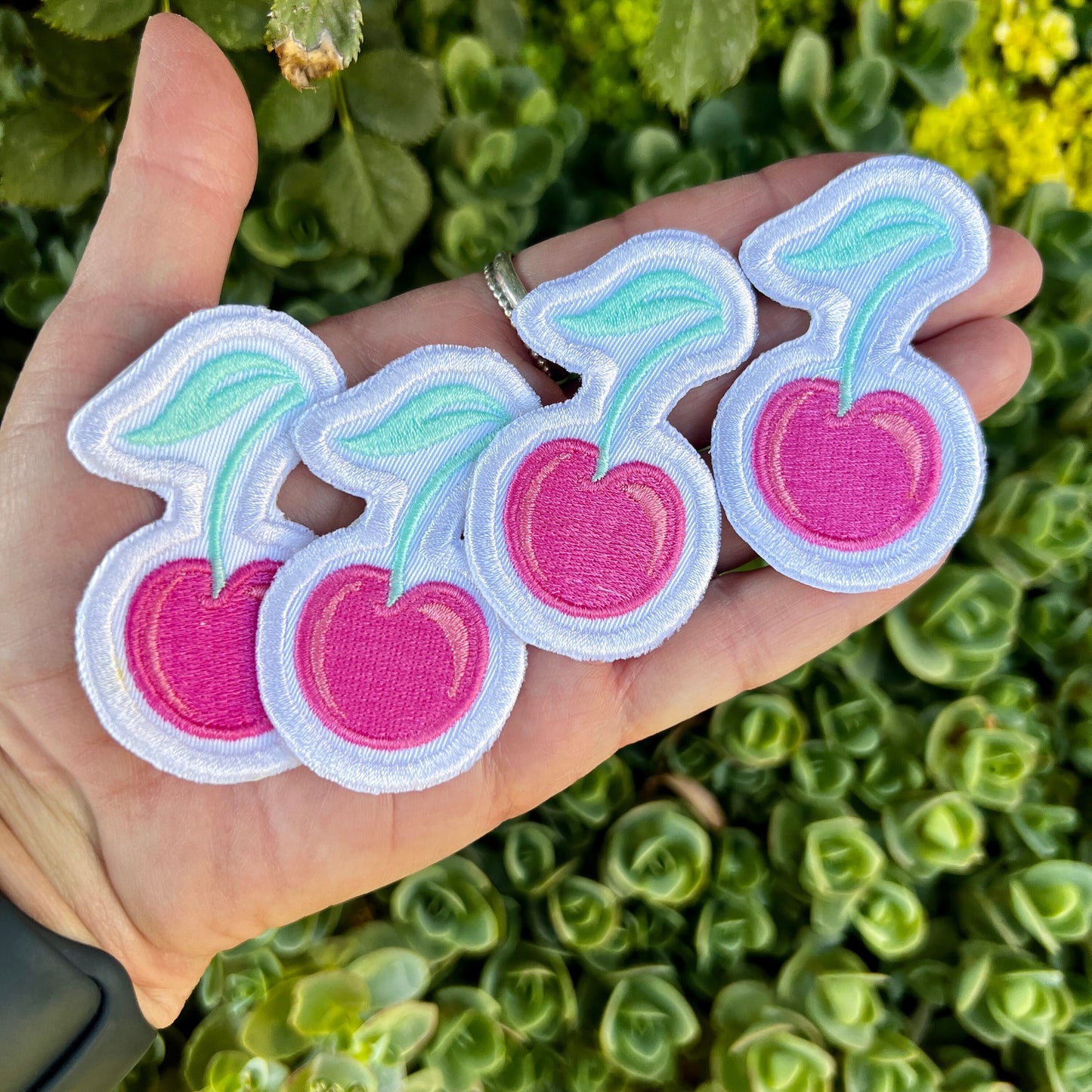 Embroidered Patches - Cherry