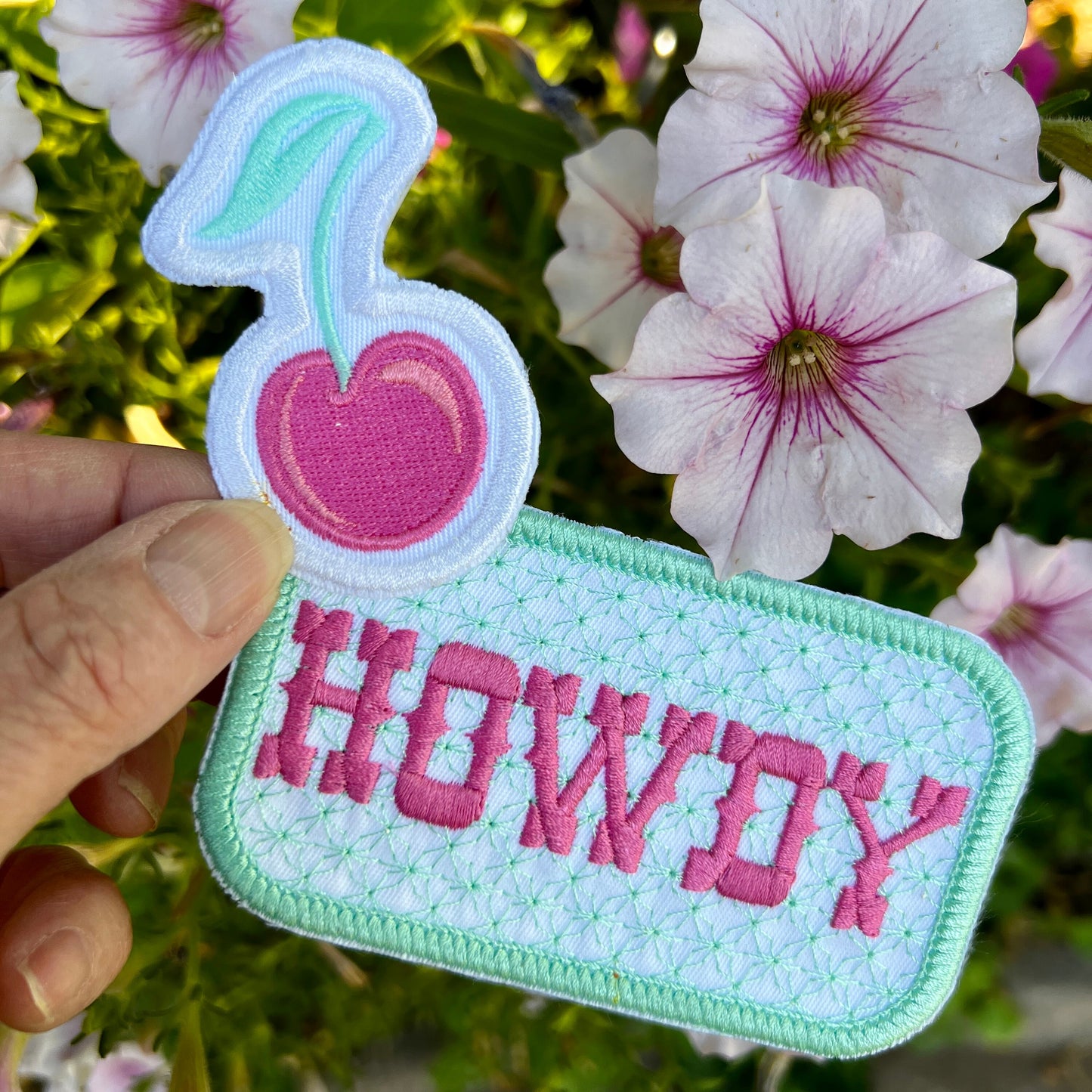 Embroidered Patches - Cherry