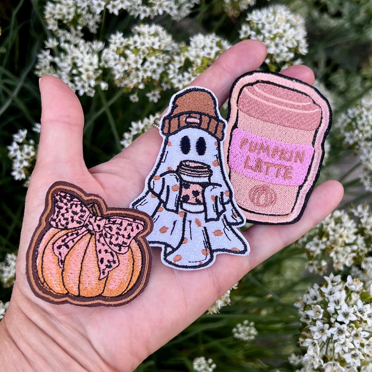 Embroidered Patches - Coffee Ghoul patch