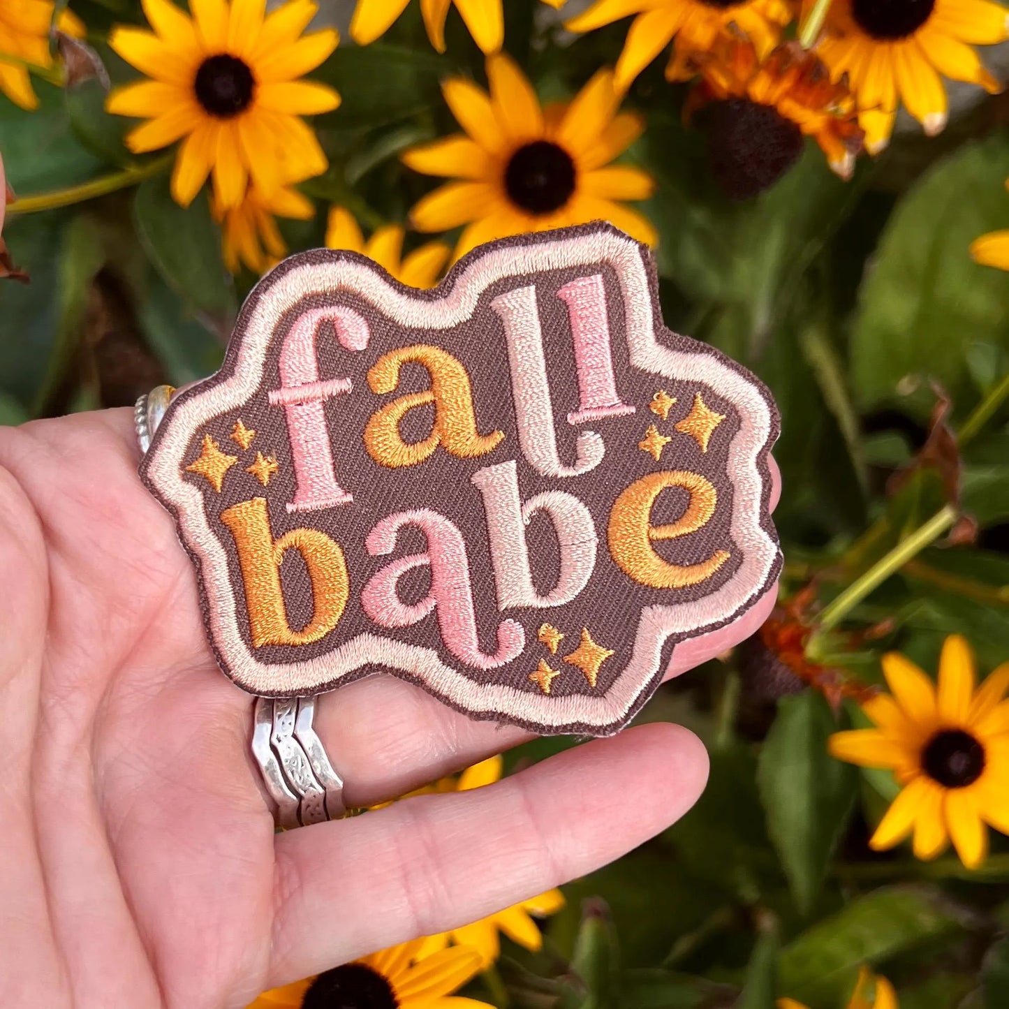 Embroidered Patches - Fall Babe