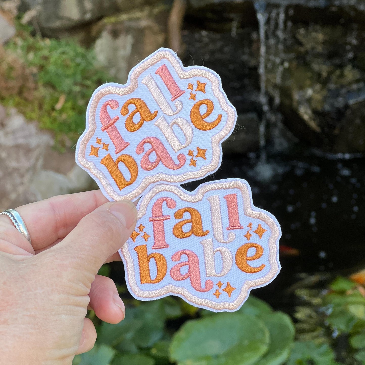 Embroidered Patches - Fall Babe