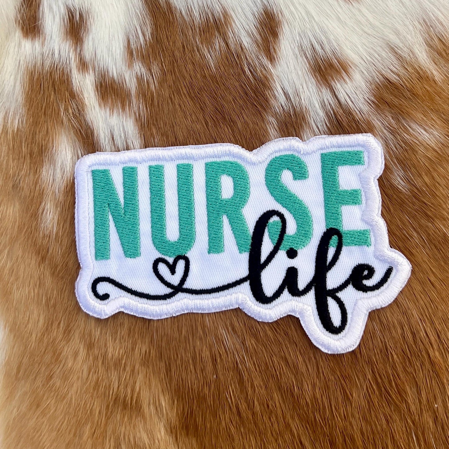 Embroidered Patches - Nurse Life