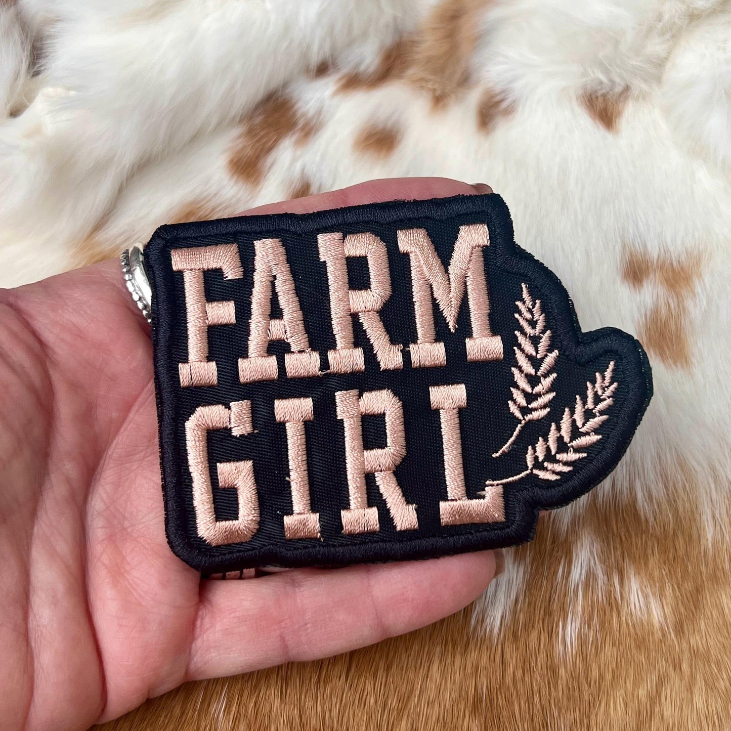 Embroidered Patches - Farm Girl
