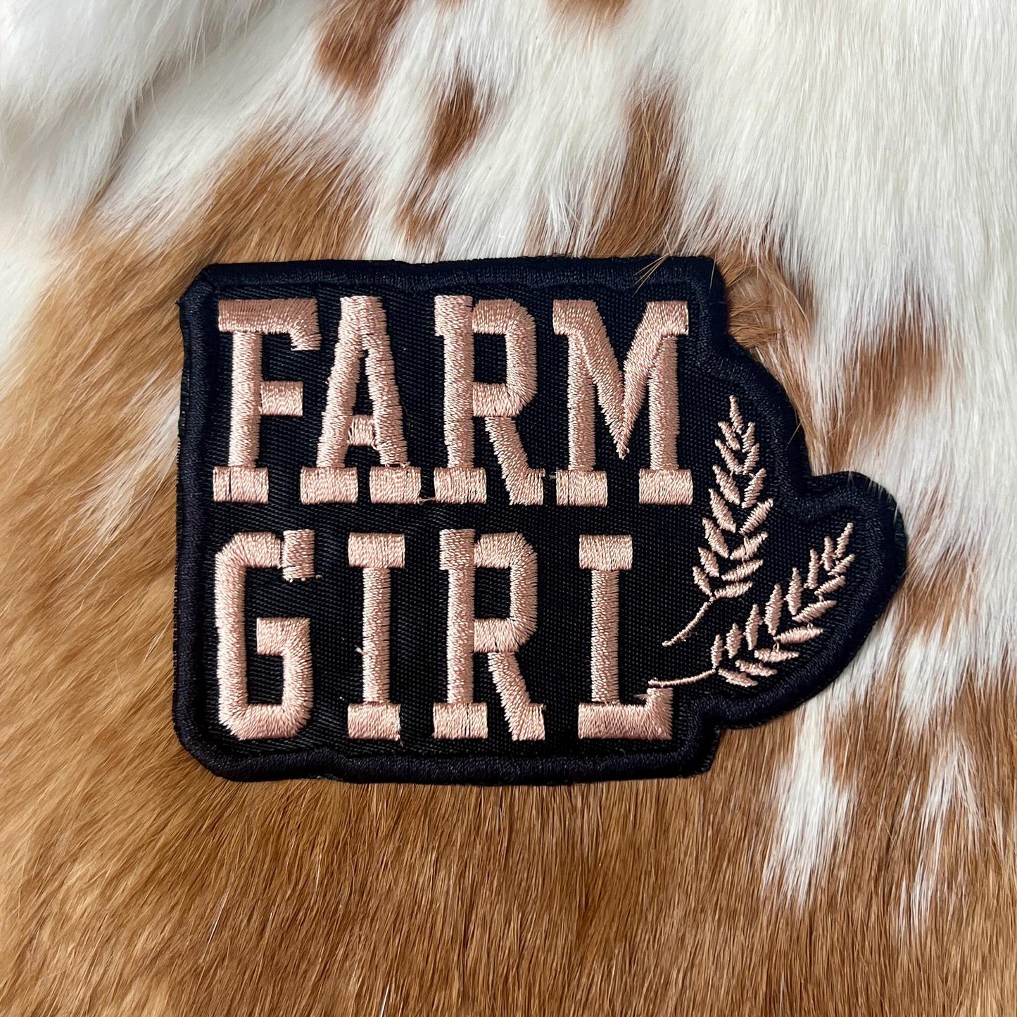 Embroidered Patches - Farm Girl