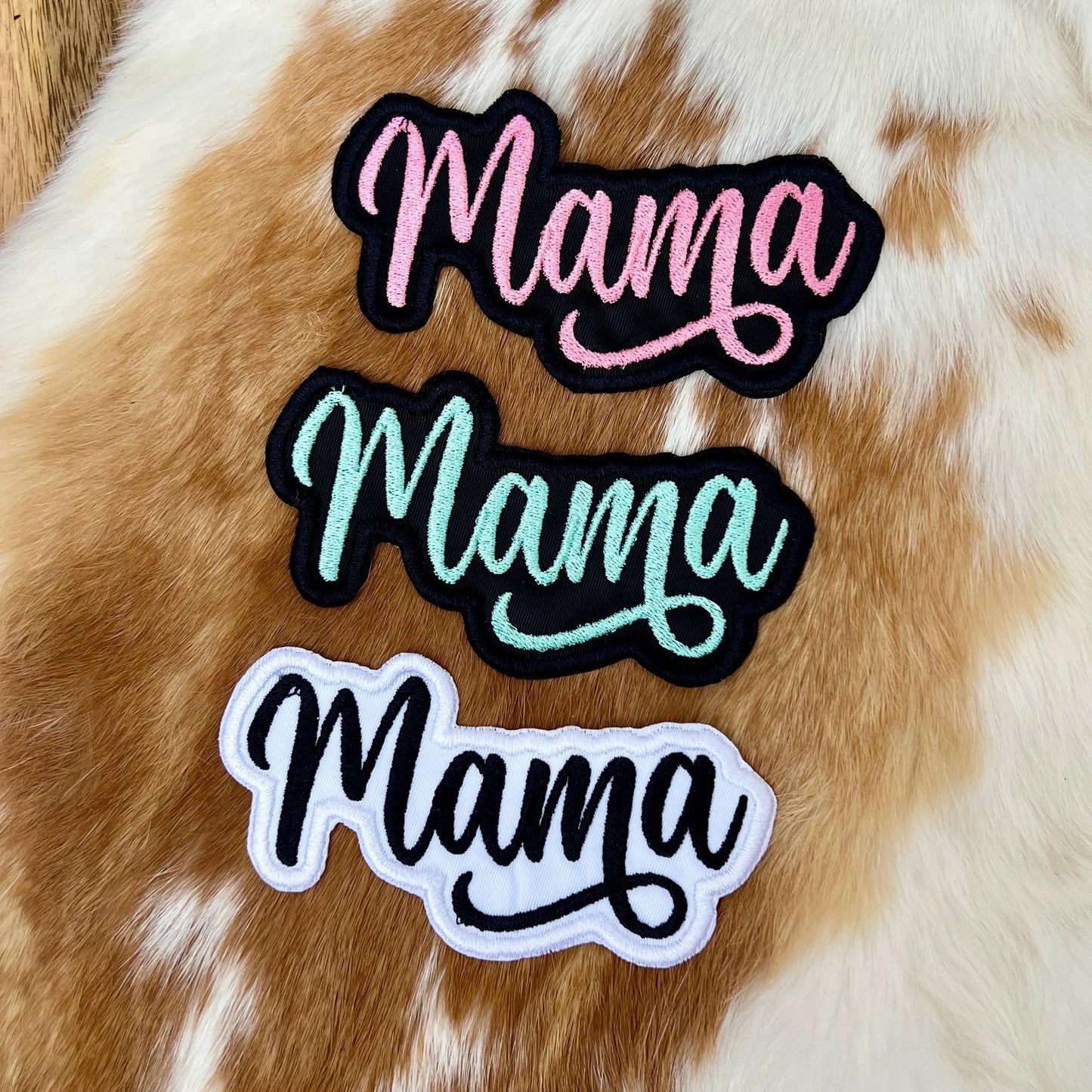 Embroidered Patches - Mama