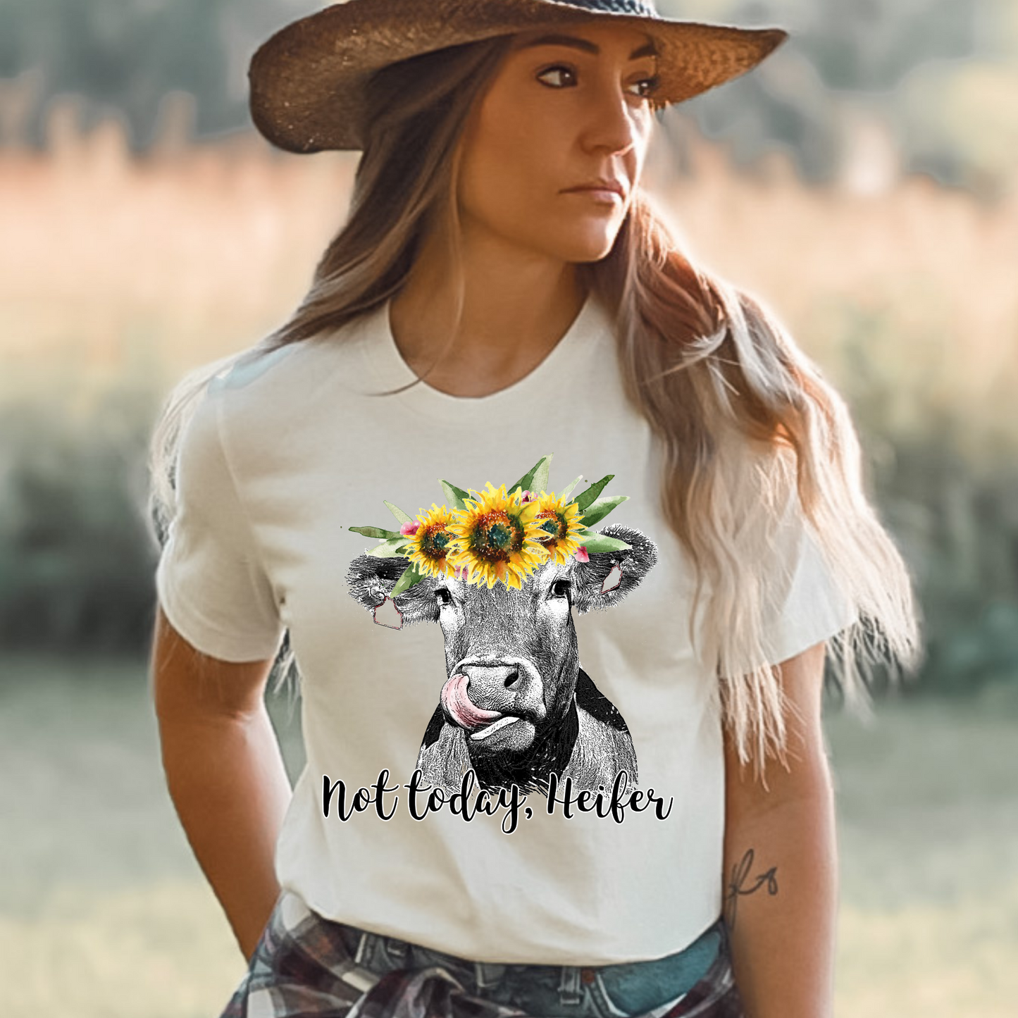 Teeshirt- Not today Heifer