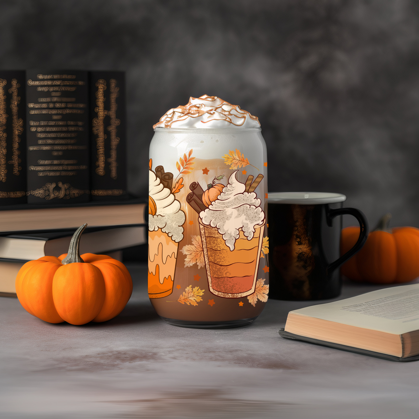 Glass Can- Pumpkin Spice Everything