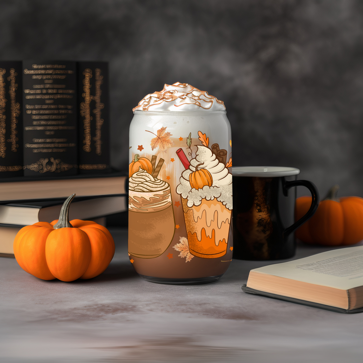 Glass Can- Pumpkin Spice Everything