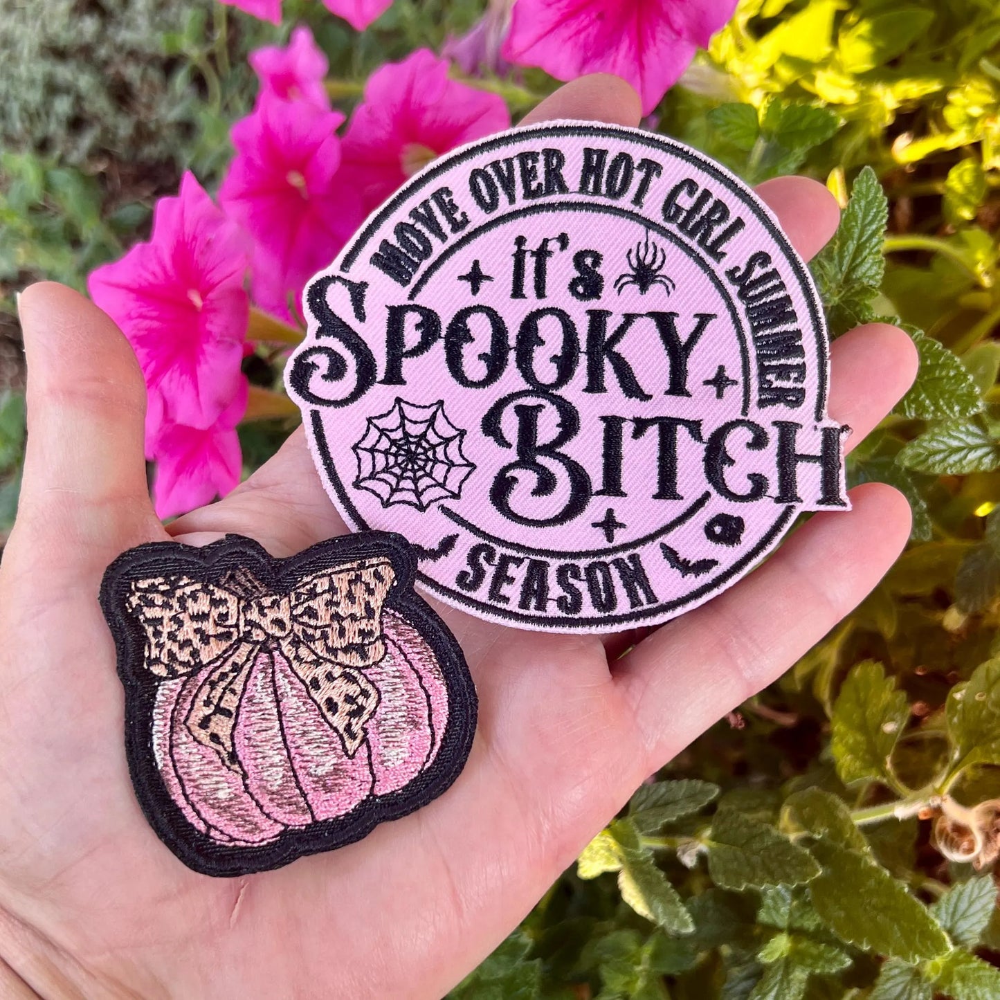 Embroidered Patches - Move over Hot Girl Summer it’s spooky bitch season