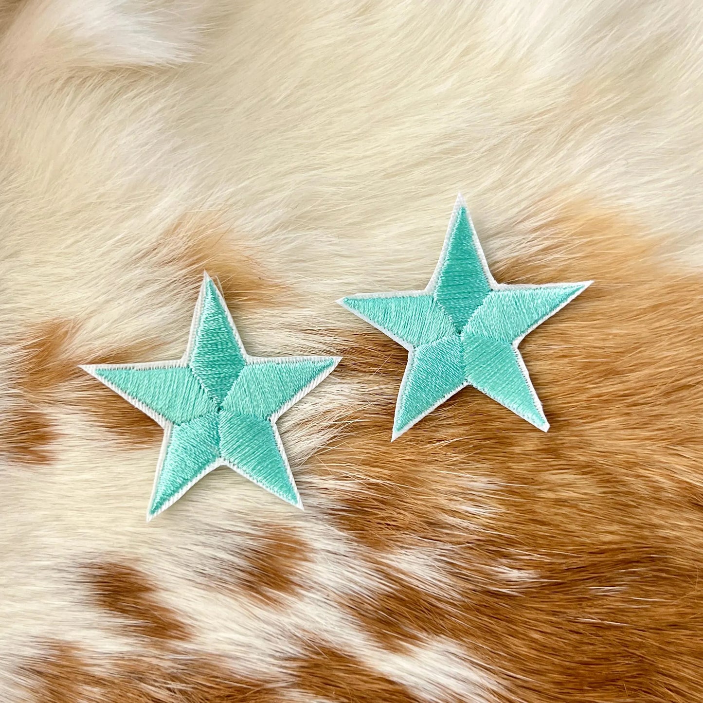 Embroidered Patches - Star's pack of 2
