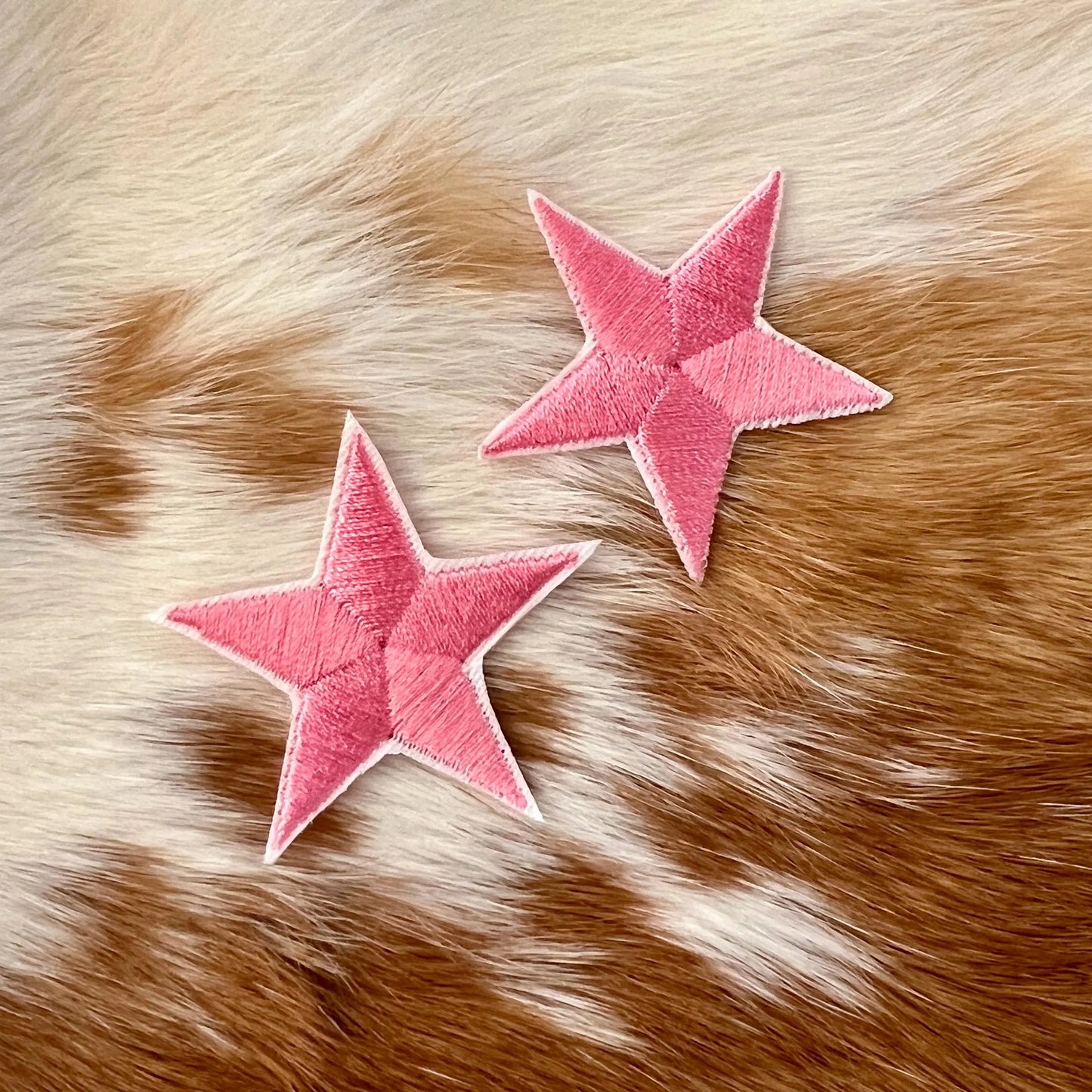 Embroidered Patches - Star's pack of 2